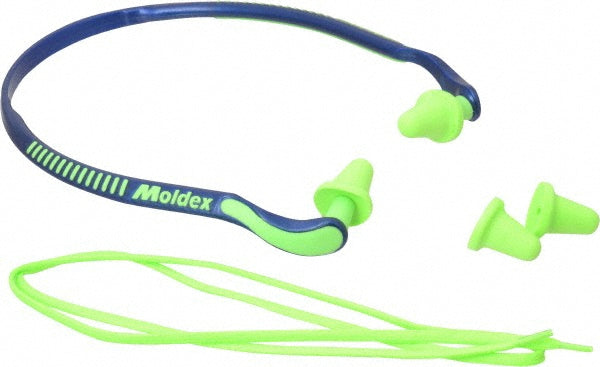 Moldex 6506 Earplugs 25 dB, Foam, Bell, Push-In, Banded,  n-Metal Detectable