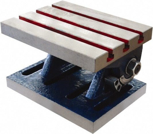 Value Collection 200-1308 10" OAL x 8" Overall Width x 6-1/2" Overall Height, 0 to 90&deg Tilt Angle, Angle Table