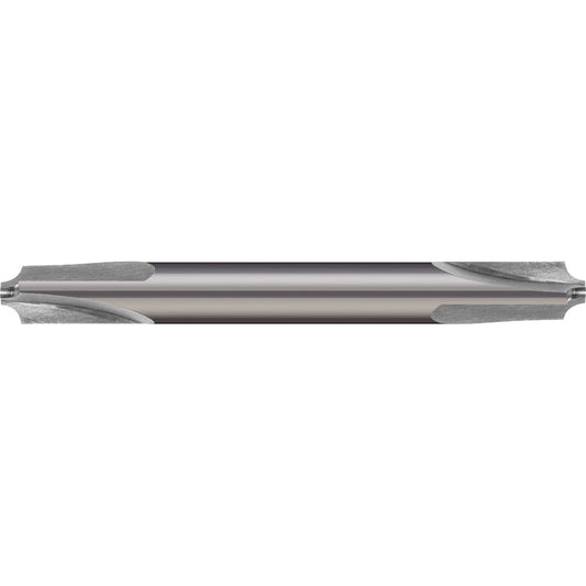 Micro 100 CRE-187-050 Corner Rounding End Mill 0.05 mm Radius, 3/16" Dia, 3 Flutes, Solid Carbide