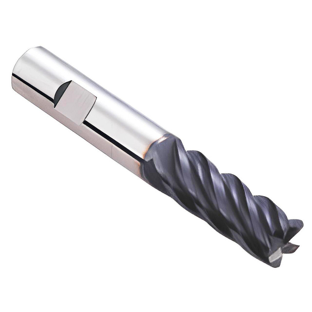 Iscar 5622532 Corner Chamfer End Mill 5/8" Dia, 5 Flute, 0.0200" Chamfer Width, Solid Carbide