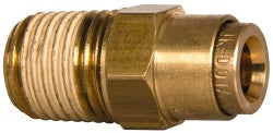 Norgren 95453010M Push-To-Connect Tube to Male & Tube to Male NPT Tube Fitting Male Connector, 1/4" Thread, 1/4" OD