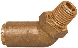 Norgren 95460012M Push-To-Connect Tube to Male & Tube to Male NPT Tube Fitting 1/4" Thread, 3/8" OD