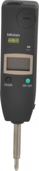 Mitutoyo 575-121 LCD Electronic Drop Indicator 25.40 mm Max, 0.0200 mm Accuracy, Flat Back