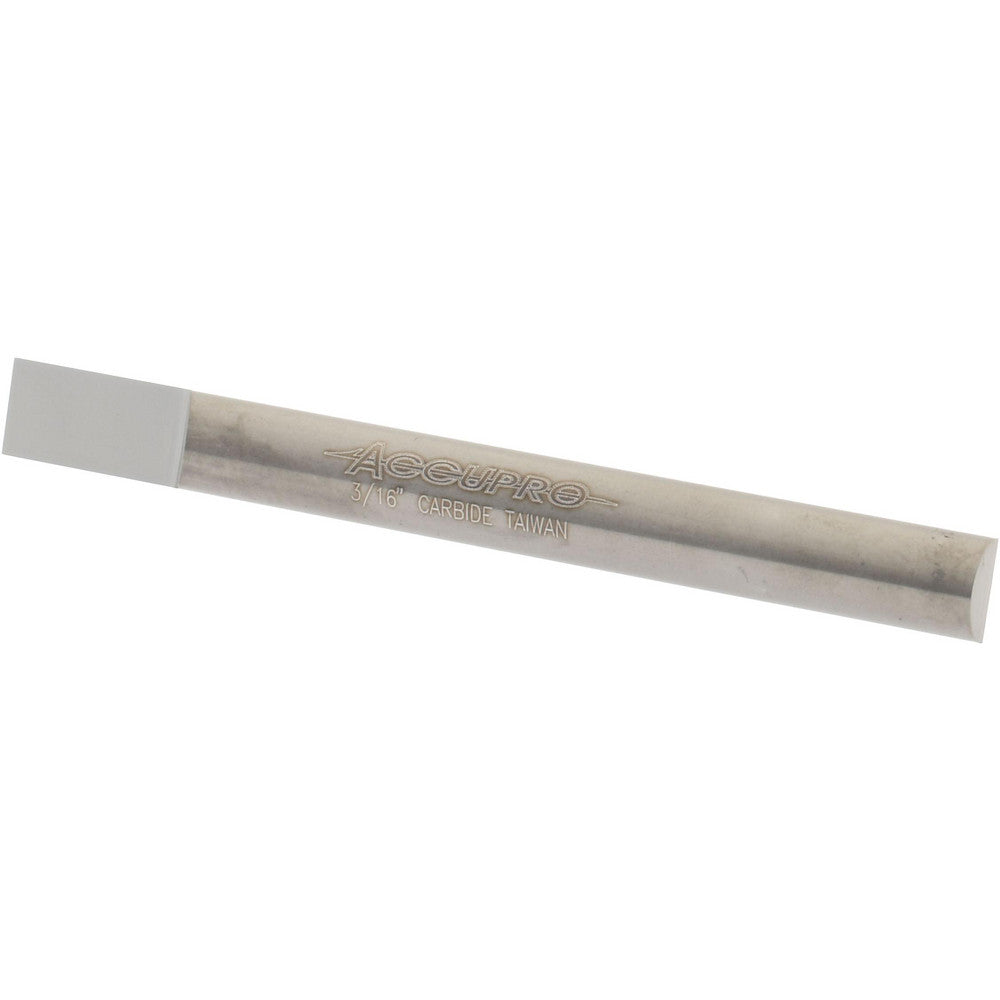 Accupro 00198986 3/16" Dia Double Squared End Solid Carbide Split-End Blank