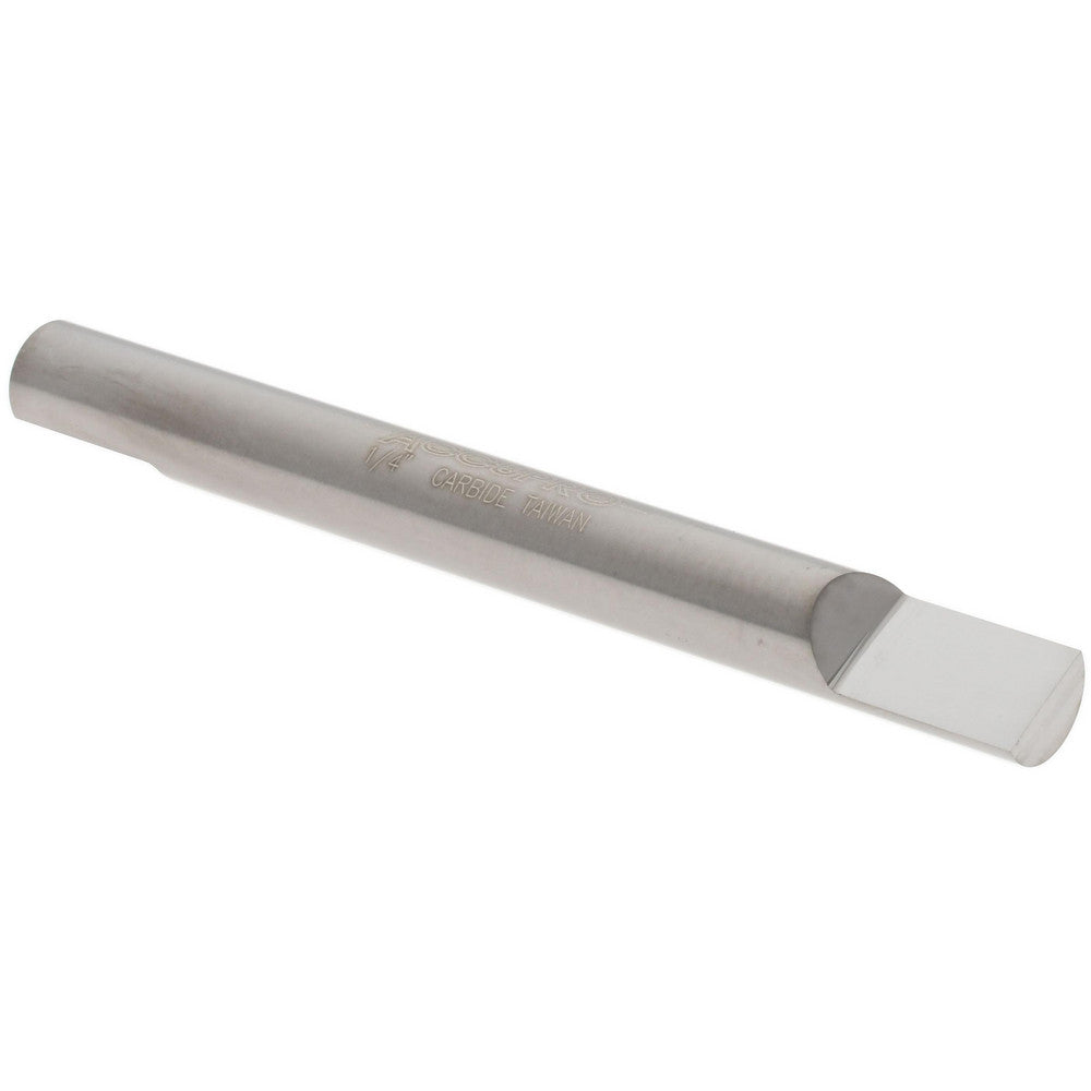 Accupro 00199000 1/4" Dia Double Squared End Solid Carbide Split-End Blank