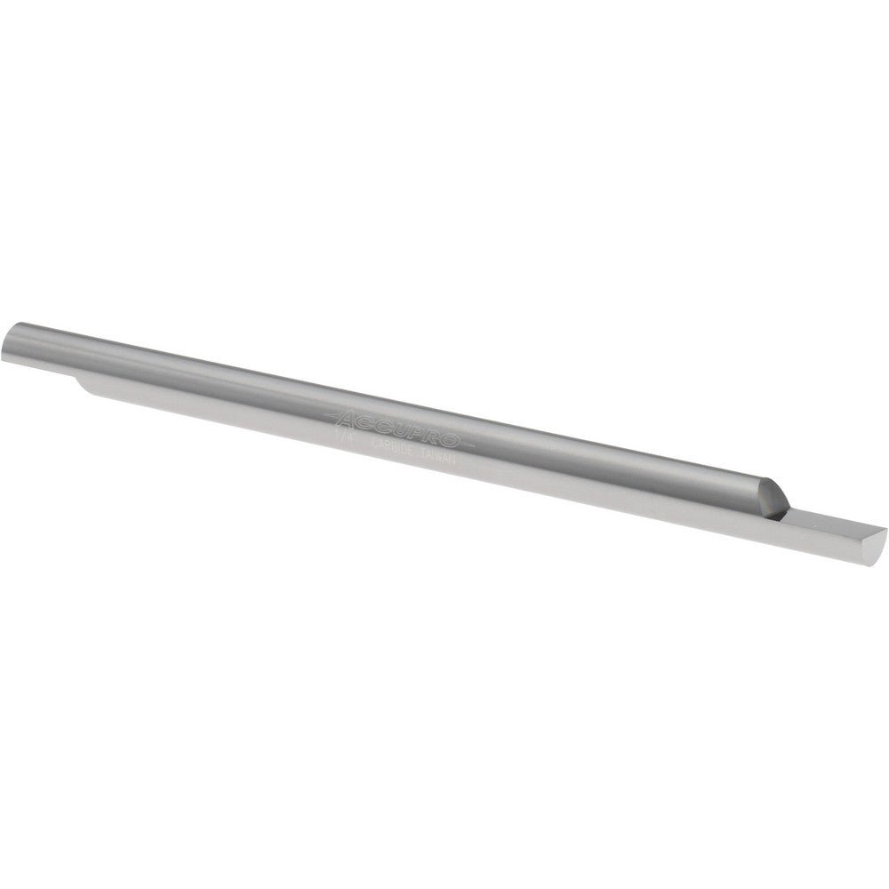 Accupro 00199018 1/4" Dia Double Squared End Solid Carbide Split-End Blank