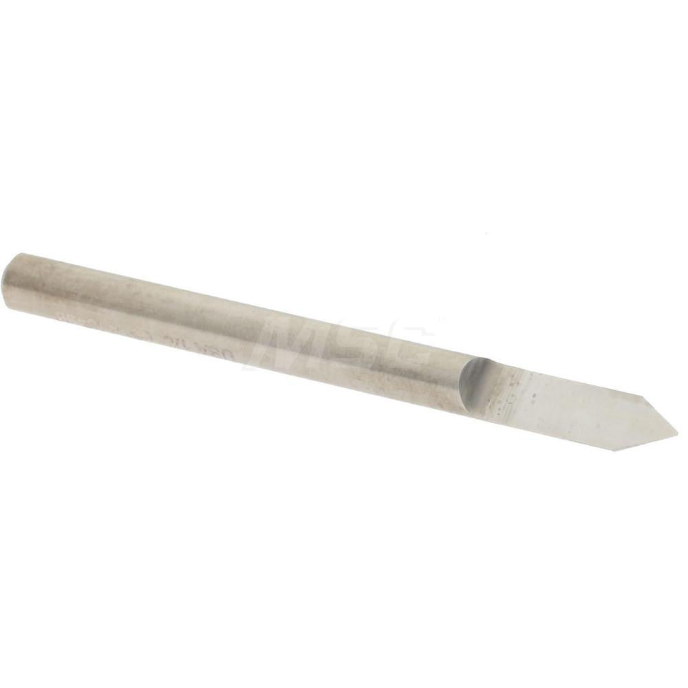 Accupro 00199208 1/8" Dia Single 60&deg Conical Point End Solid Carbide Split-End Blank
