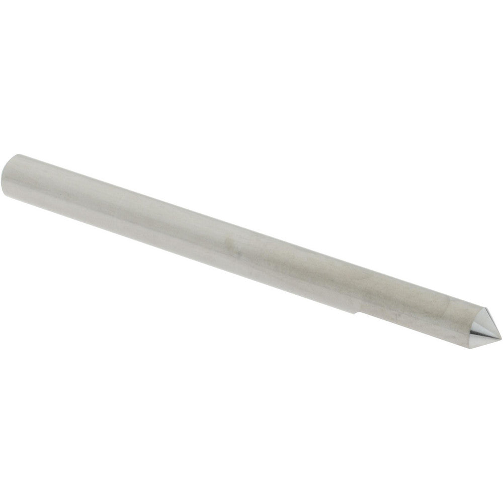 Accupro 00199323 1/8" Dia Single 90&deg Conical Point End Solid Carbide Split-End Blank