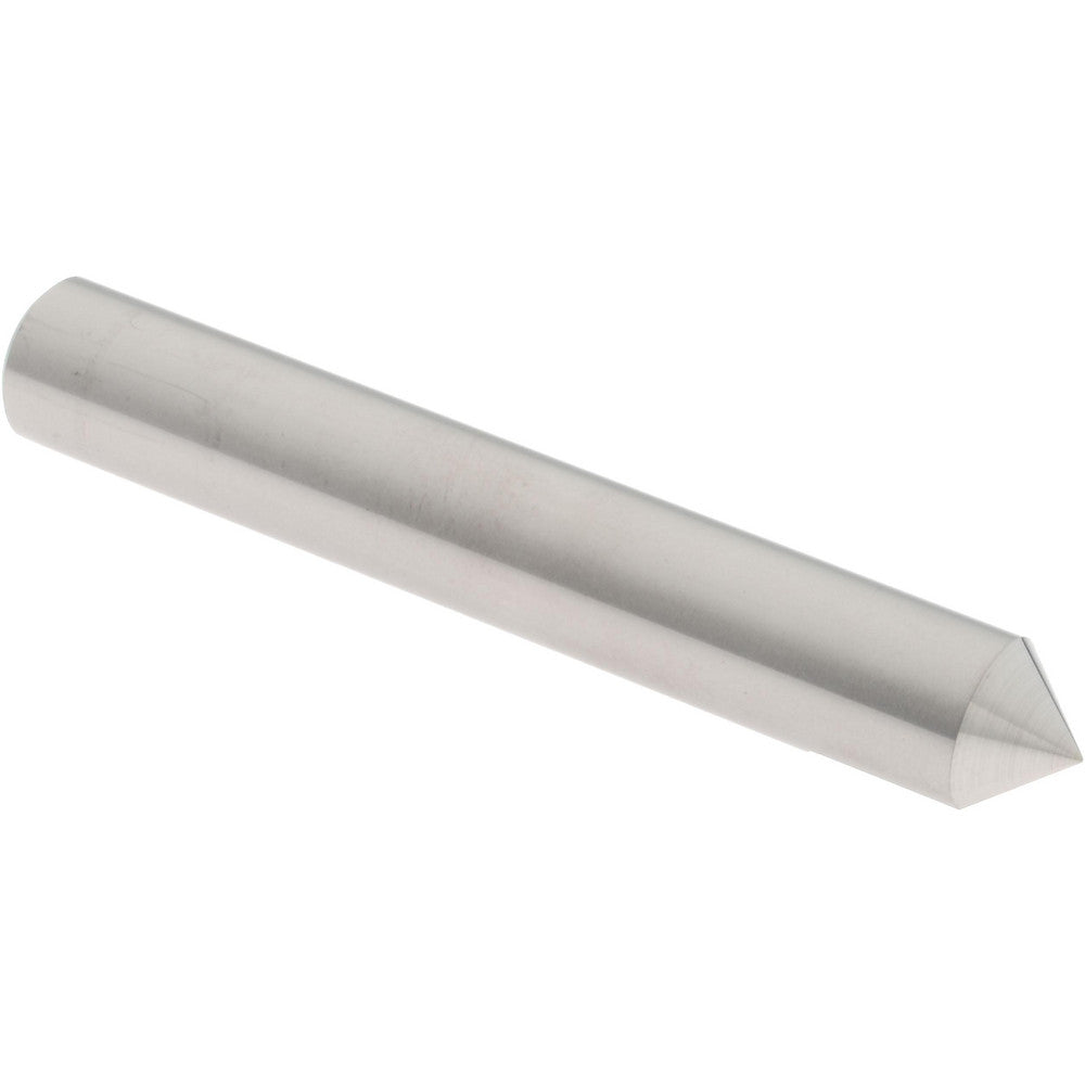 Accupro 00199406 3/8" Dia Single 90&deg Conical Point End Solid Carbide Split-End Blank