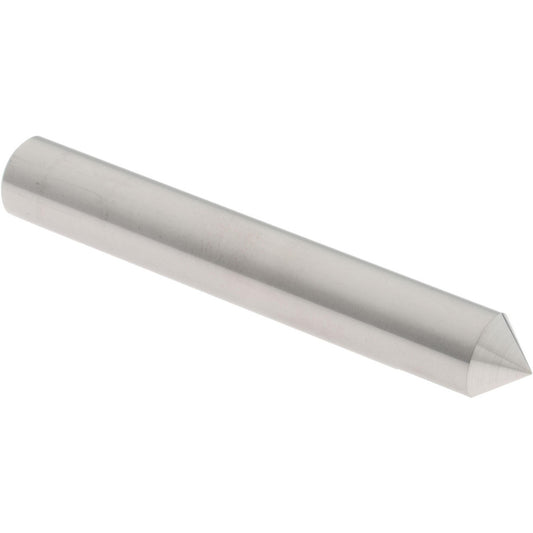 Accupro 00199406 3/8" Dia Single 90&deg Conical Point End Solid Carbide Split-End Blank