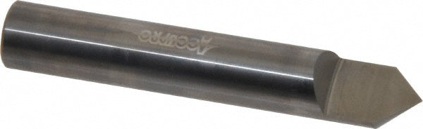 Accupro 00199422 1/2" Dia Single 90&deg Conical Point End Solid Carbide Split-End Blank