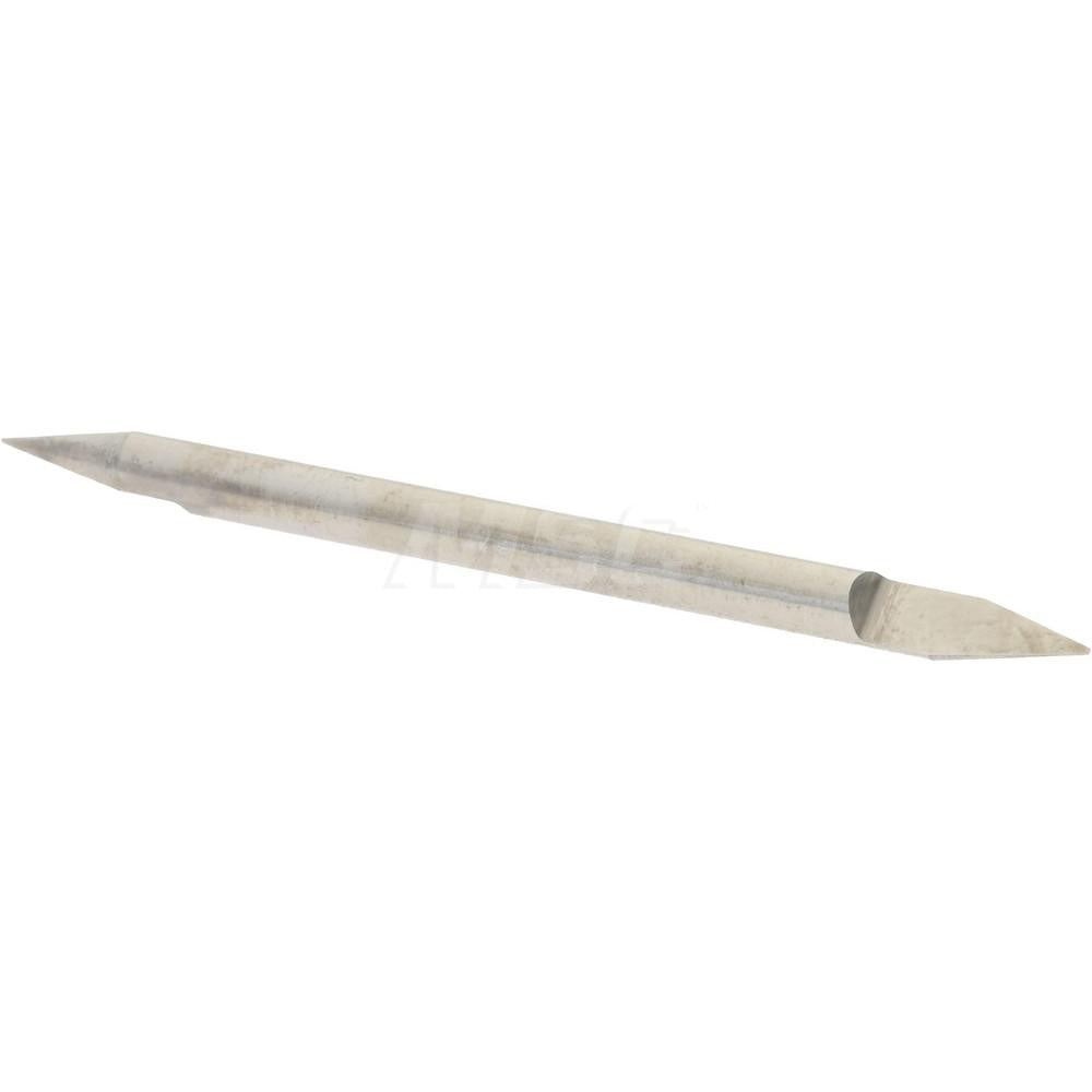 Accupro 00199448 1/8" Dia Single 30&deg Conical Point End Solid Carbide Split-End Blank