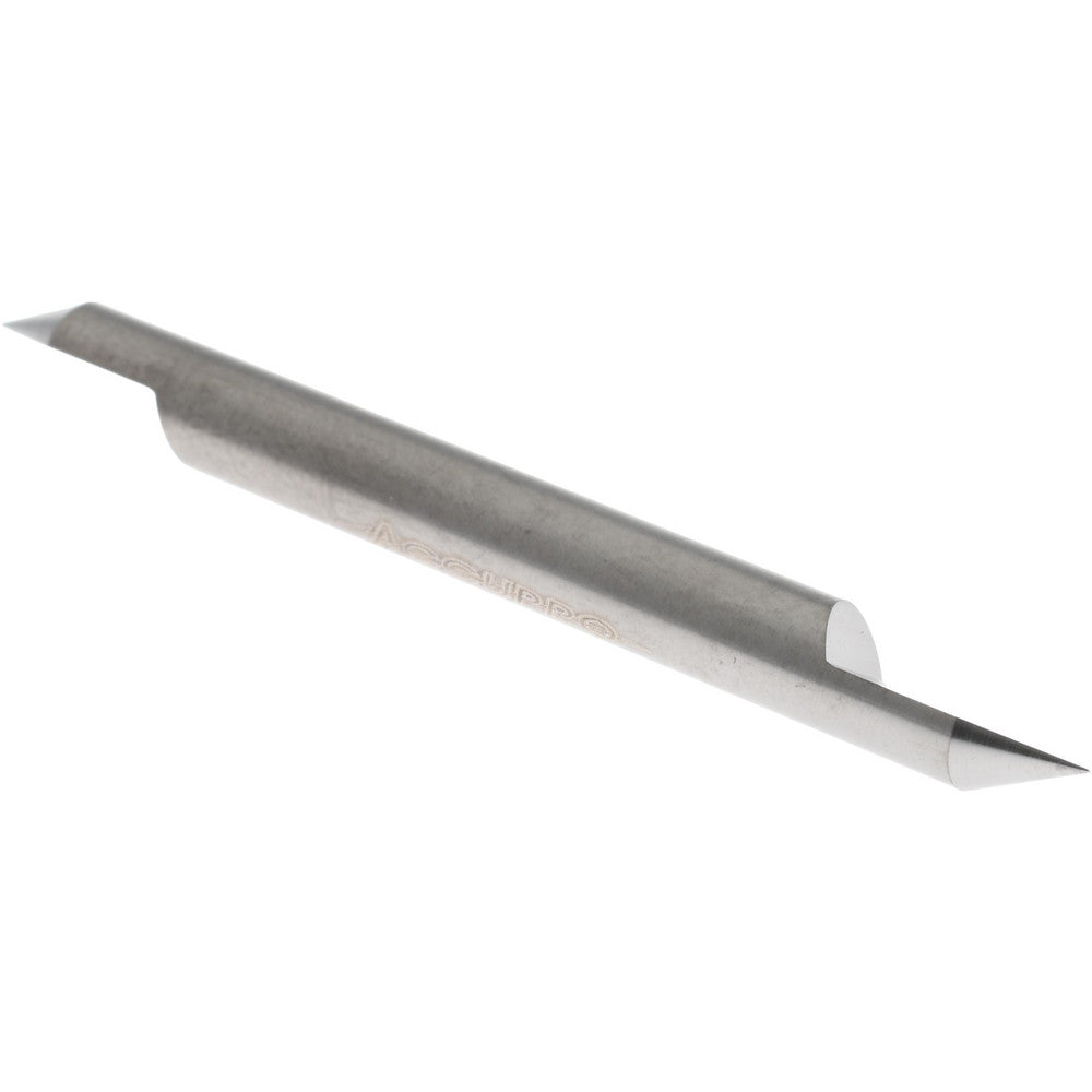 Accupro 00199588 3/16" Dia Single 60&deg Conical Point End Solid Carbide Split-End Blank