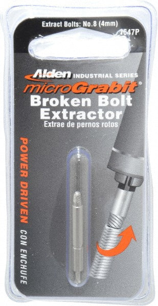 Alden 1647P Screw Extractor Size #8 & M4, for 4 mm Screw
