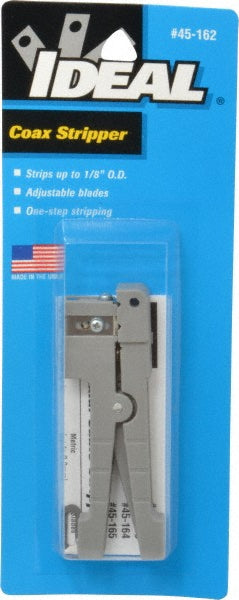 Ideal 45-162 Cable Tools & Kit Use with Cat5, CB Antenna Cable, SJ Cord, SJT Cord, SO Cord, Tightly-Wrapped Stranded Cable & Twisted Pair Wire