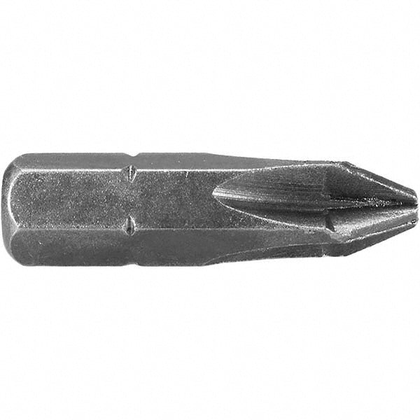 Apex 440-2-PZDX Screwdriver Insert Bit 2 mm Point, 1/4" Drive, 1" OAL