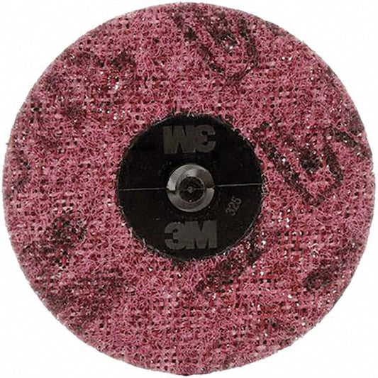 3M 7100007035 Quick-Change Disc Roloc TR, 4" Dia, Aluminum Oxide, Non-Woven