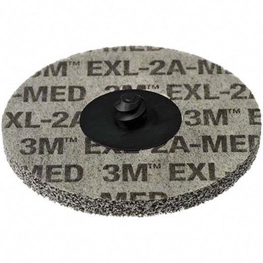 3M 7100000858 Quick-Change Disc Roloc TR, 3" Disc Dia, Aluminum Oxide, Non-Woven