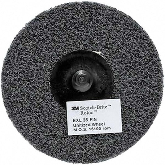 3M 7100005209 Quick-Change Disc Roloc TR, 3" Disc Dia, Silicon Carbide, Non-Woven