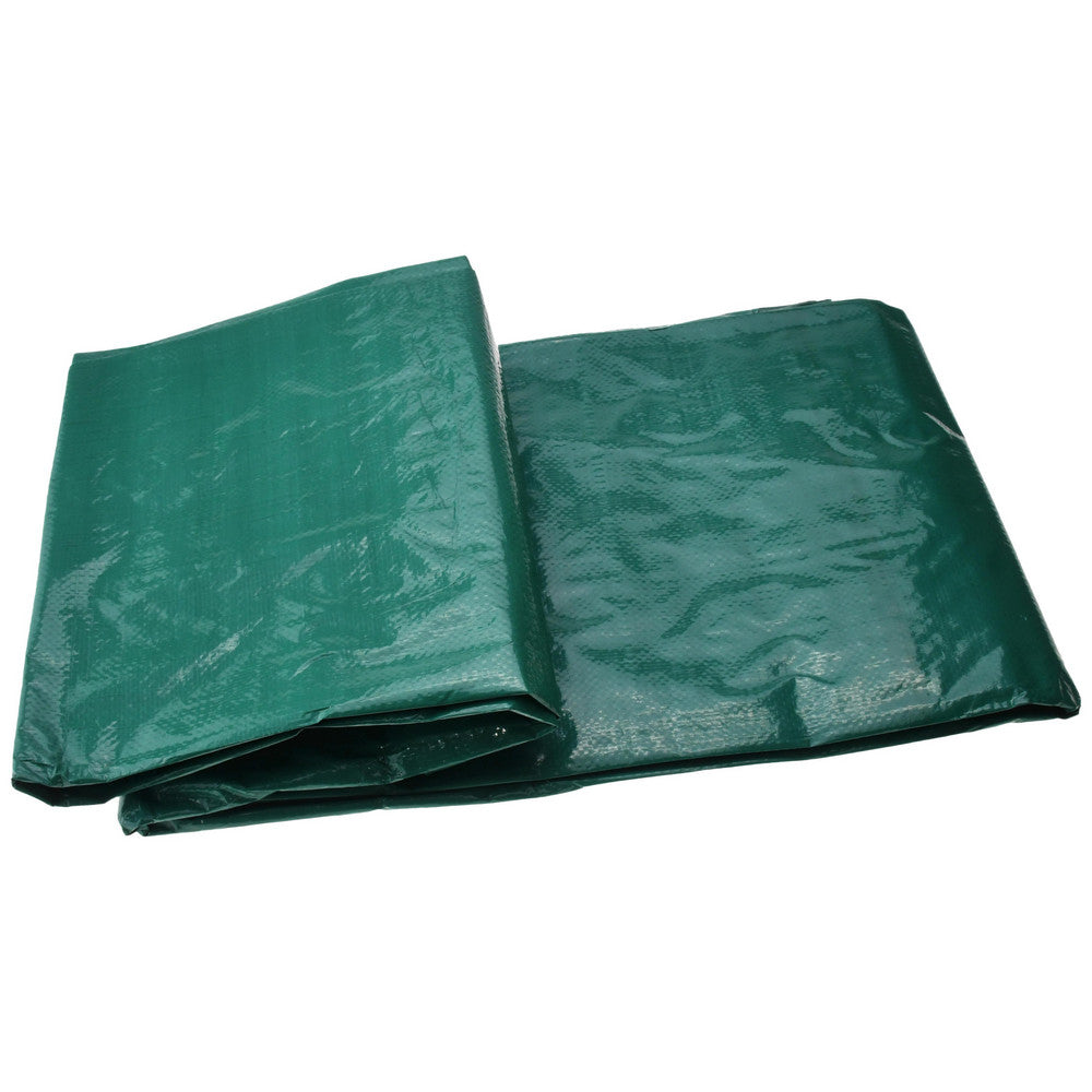 Value Collection KSMSCHD0810 Tarp/Dust Cover Green, Polyethylene, 10' Long x 8' Wide, 9 to 10 mil