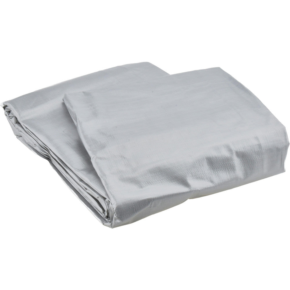Value Collection KSMSCSB1620 Tarp/Dust Cover Black & Silver, Polyethylene, 20' Long x 16' Wide, 11 to 12 mil