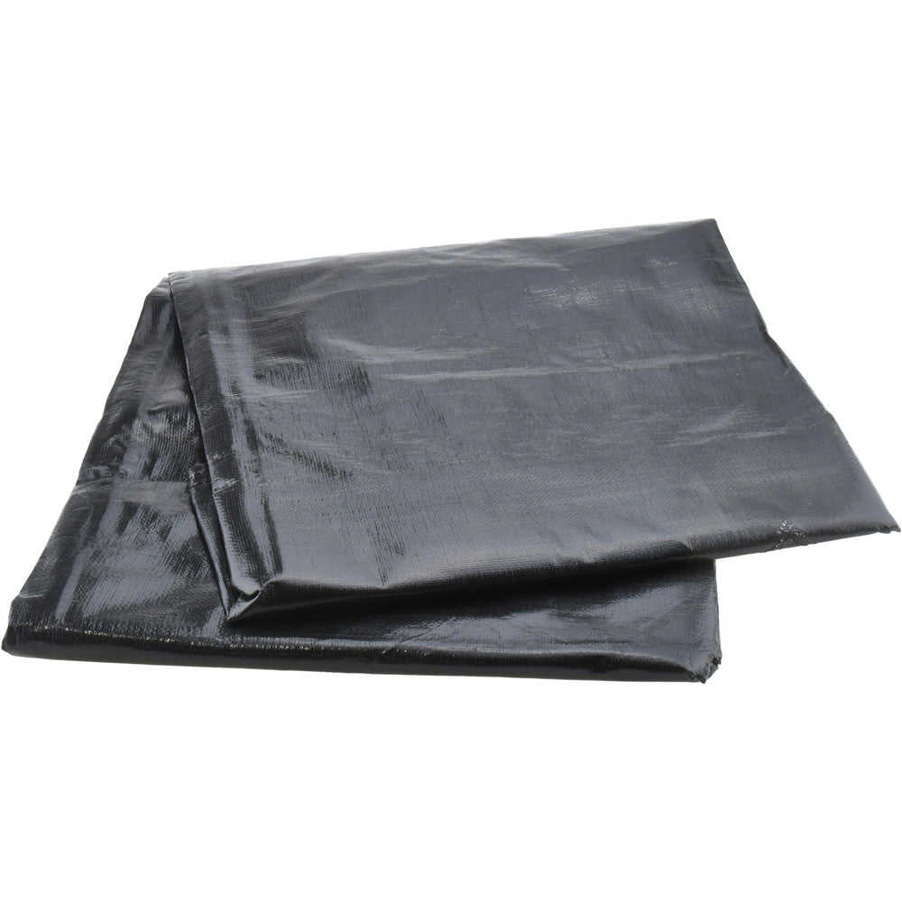 Value Collection KSMSCXHDBB0810 Tarp/Dust Cover Black, Polyethylene, 10' Long x 8' Wide, 11 to 12 mil