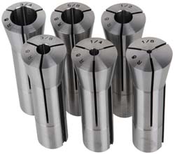 Lyndex-Nikken 810-SET-06 Collet Set 6 Pc, 1/8 to 3/4" Capacity