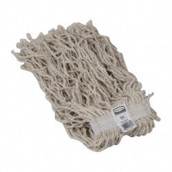 Rubbermaid FGV11700WH00 Value Pro Medium 20 OZ Cotton Wet Mop, 1" Headband, White