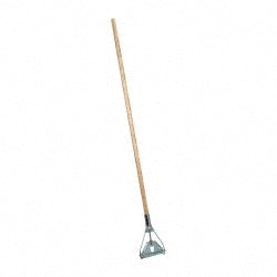 Rubbermaid FGH516000000 60 Inch Easy-Change Wood Traditional Wet Mop Handle, Optimal For 1" Headband Mops