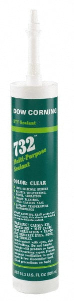 Dow Corning 99179259 Joint Sealant 10.1 oz Cartridge, Gray, RTV Silicone