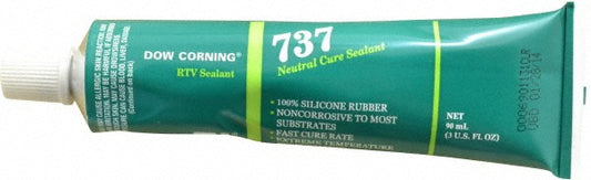 Dow Corning 4098499 Joint Sealant 3 oz Cartridge, Clear, RTV Silicone