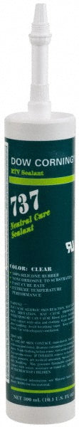 Dow Corning 99180483 Joint Sealant 10.1 oz Cartridge, Clear, RTV Silicone