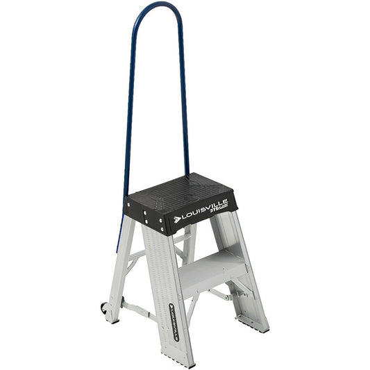 Louisville AY8001 1-Step Aluminum Step Ladder Type IA, 11-1/2" High