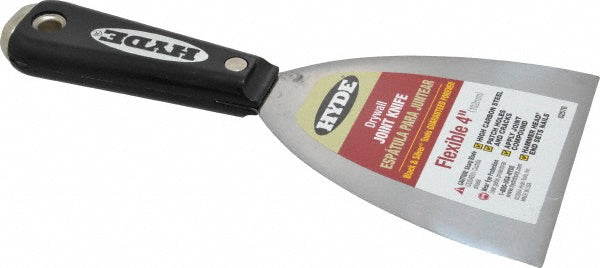Hyde Tools 02570 Taping Knife Carbon Steel, 4" Wide