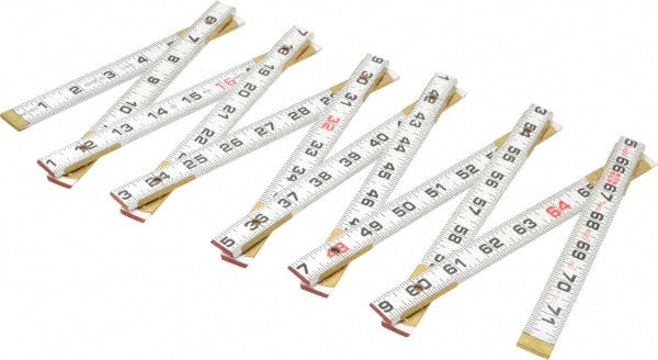 Lufkin 966N 6' Long, 1/16" Graduation, Folding Rule
