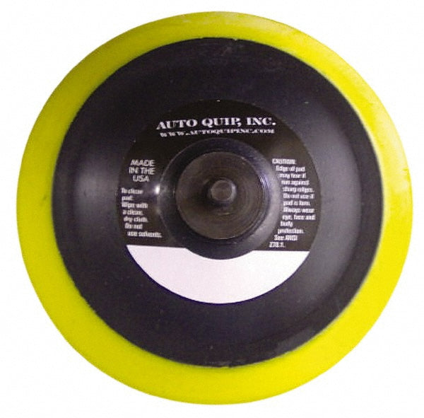 AutoQuip AQEHSM-6 Disc Backing Pad Hook & Loop