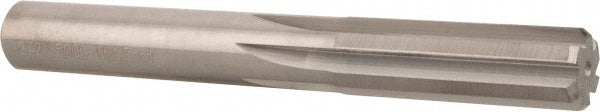 M.A. Ford 27250000 Chucking Reamer 1/2" Dia, 4" OAL, 1-1/2" Flute Length, Straight Flute, Straight-Cylindrical Shank, Solid Carbide