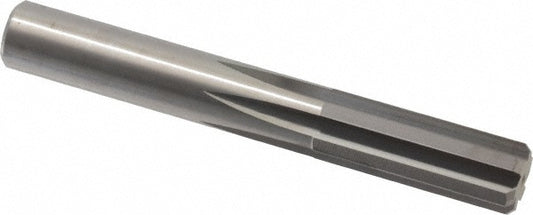 M.A. Ford 27256250 Chucking Reamer 9/16" Dia, 4" OAL, 1-1/2" Flute Length, Straight Flute, Straight-Cylindrical Shank, Solid Carbide