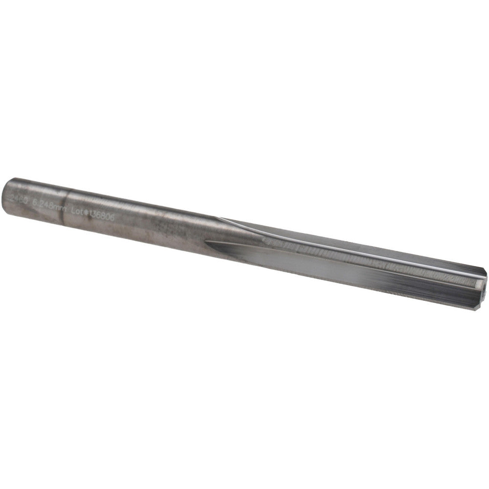 M.A. Ford 27224600 Chucking Reamer Letter D, 3" OAL, 1" Flute Length, Straight Flute, Straight-Cylindrical Shank, Solid Carbide