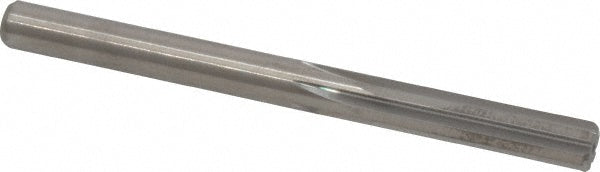 M.A. Ford 27228100 Chucking Reamer Letter K, 3-1/4" OAL, 1-1/8" Flute Length, Straight Flute, Straight-Cylindrical Shank, Solid Carbide
