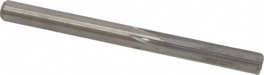 M.A. Ford 27228100 Chucking Reamer Letter K, 3-1/4" OAL, 1-1/8" Flute Length, Straight Flute, Straight-Cylindrical Shank, Solid Carbide