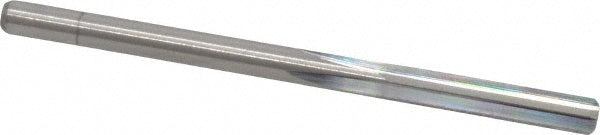 M.A. Ford 27217300 Chucking Reamer #17, 2-3/4" OAL, 7/8" Flute Length, Straight Flute, Straight-Cylindrical Shank, Solid Carbide