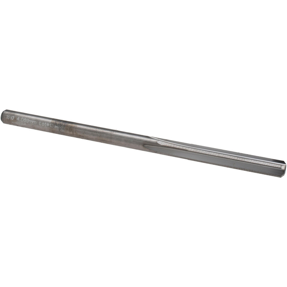 M.A. Ford 27216100 Chucking Reamer #20, 2-3/4" OAL, 7/8" Flute Length, Straight Flute, Straight-Cylindrical Shank, Solid Carbide