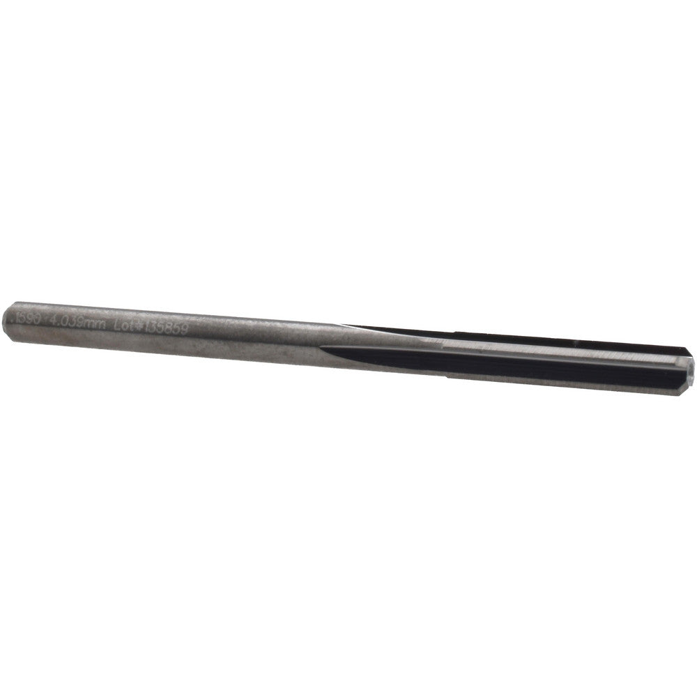 M.A. Ford 27215900 Chucking Reamer #21, 2-1/2" OAL, 3/4" Flute Length, Straight Flute, Straight-Cylindrical Shank, Solid Carbide