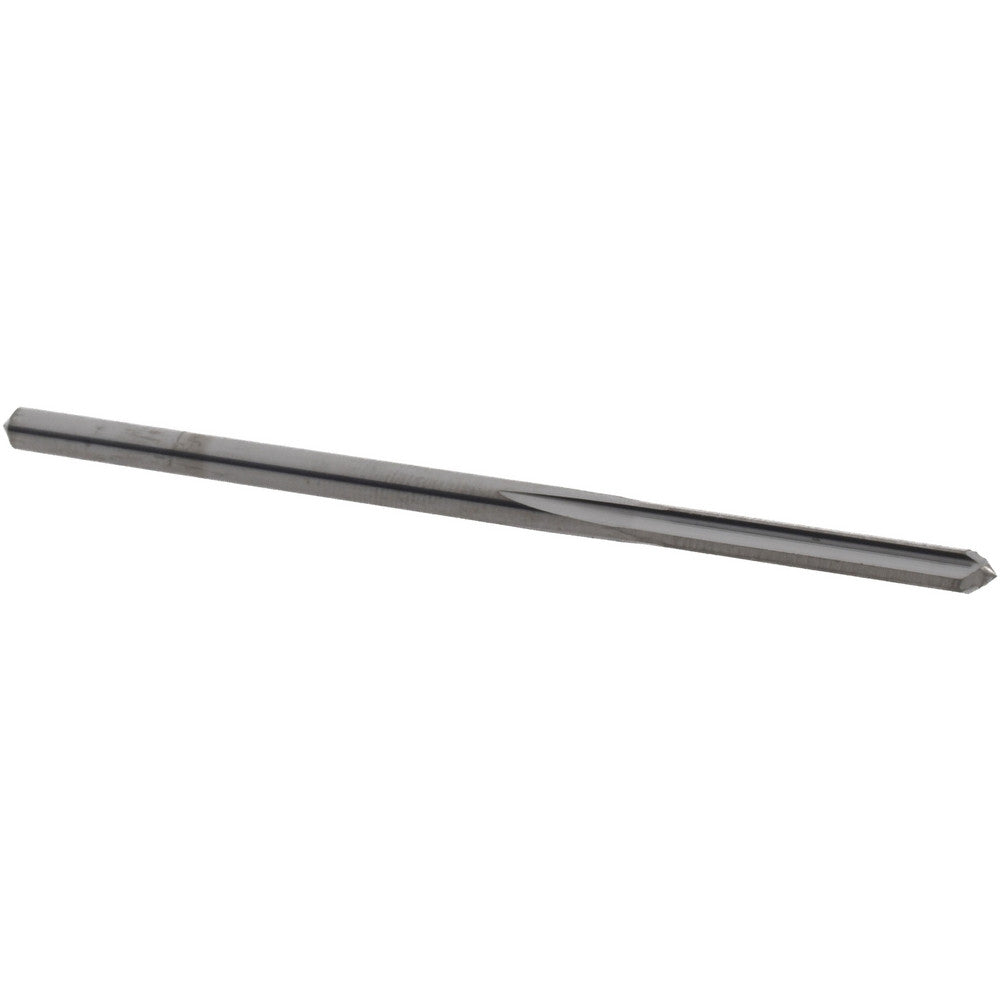 M.A. Ford 27209350 Chucking Reamer #42, 2" OAL, 1/2" Flute Length, Straight Flute, Straight-Cylindrical Shank, Solid Carbide