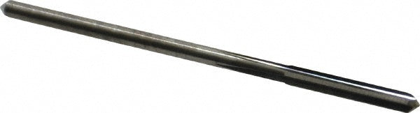 M.A. Ford 27208100 Chucking Reamer #46, 1-3/4" OAL, 1/2" Flute Length, Straight Flute, Straight-Cylindrical Shank, Solid Carbide