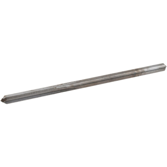 M.A. Ford 27212470 Chucking Reamer 0.1247" Dia, 2-1/4" OAL, 5/8" Flute Length, Straight Flute, Straight-Cylindrical Shank, Solid Carbide