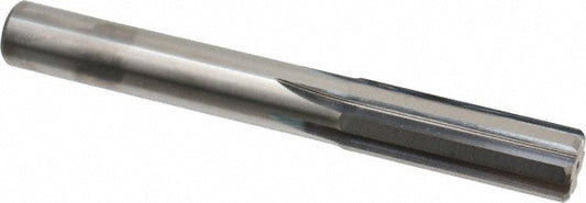 M.A. Ford 27249900 Chucking Reamer 0.4990" Dia, 4" OAL, 1-1/2" Flute Length, Straight Flute, Straight-Cylindrical Shank, Solid Carbide