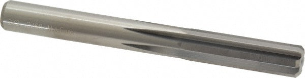 M.A. Ford 27237600 Chucking Reamer 0.3760" Dia, 3-1/2" OAL, 1-1/4" Flute Length, Straight Flute, Straight-Cylindrical Shank, Solid Carbide