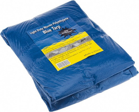 Value Collection KSMSCBB2025 Tarp/Dust Cover Blue, Rectangle, Polyethylene, 25' Long x 20' Wide